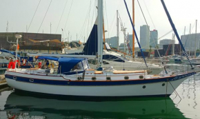 Spacious and cozy caribbean boat in Barcelona with tour option